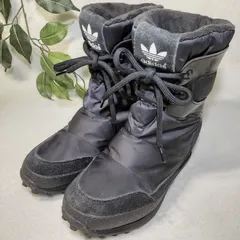 【良品】adidas/アディダス/スノーラッシュW/ブーツ/ブラック/黒/24.0cmのサムネイル