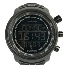 【希少】スント エレメンタルテラ デジタル ブラック クォーツ SUUNTO】プレミアムアウトドアモデル「エレメンタム・テラ」に新モデル