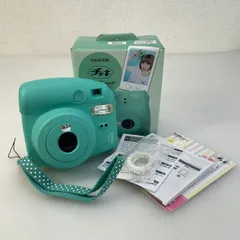 ☆カメラ チェキ☆FUJIFILM 富士フィルム Instant Camera instax mini 8+ ミントグリーン