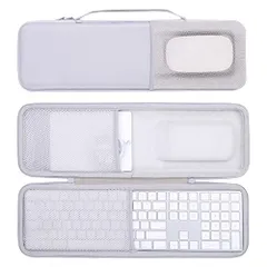 co2CREA 収納ケース 互換品 Apple Magic keyboard（テンキー付き）+ Magicマウス+Magic Trackpade 849eb888