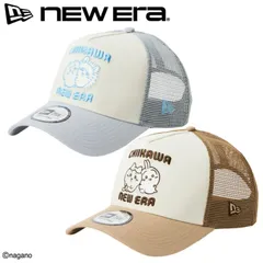 新品 NEWERA ニューエラ 正規品 ちいかわ コラボ 限定 メッシュ キャップ CAP 帽子 9FORTY AF 刺繍 ハチワレ うさぎ モモンガ キャラクター グッズ メンズ レディース スノーグレー カーキ 14864508 14864507