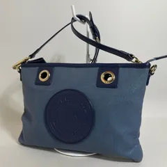 2602-21｜美品｜ハンティングワールド ショルダーバッグ ブルー