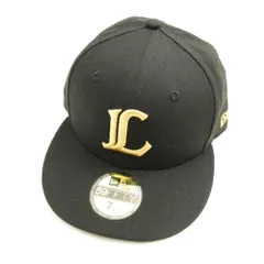 未使用 NEW ERA ニューエラ キャップ 7 1/8 56.8cm コットン 他 埼玉西武ライオンズ 野球 帽子 AM8278 