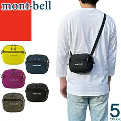 モンベル mont bell バッグ ボディバッグ ウエストポーチ ウエストバッグ ショルダーバッグ ベルトポーチ メンズ レディース 2026年春夏新作 ナイロン 1L 斜めがけ かっこいい 黒 紺色 ブラック ネイビー BELT POUCH 1123774
