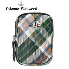 ヴィヴィアンウエストウッド ポーチ Vivienne Westwood レディース コスメポーチ 化粧品 タータンチェック コンパクト シガレットケース オーブ 53030028
