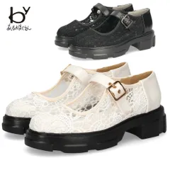 カジュアルシューズ レディース 靴 軽量 厚底 レース ストラップシューズ おしゃれ かわいい 疲れにくい ｂy あしながおじさん 8940329 
