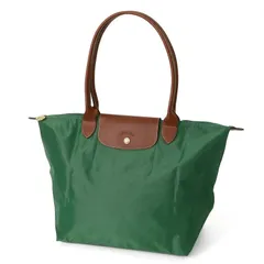 《新品》 LONGCHAMP ロンシャン レディース トートバッグ ル・プリアージュ 縦型 Lサイズ 折りたたみ ナイロントート グリーン 1899 089 P95