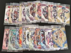 fym35-26 【未開封21枚】神羅万象チョコ カード まとめ売り 明星神