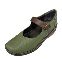 Finn Comfort オリーブグリーン ローファー メリージェーン 23.0