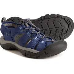 【送料無料】 キーン メンズ サンダル シューズ Keen Newport H2 Sport Sandals For Men Naval AcademySteel Grey