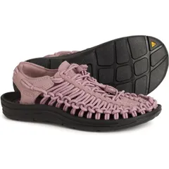 【送料無料】 キーン レディース サンダル シューズ Keen Uneek Sport Sandals For Women ToadstoolBlack