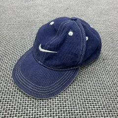 ナイキ ネイビ コーデュロイ ベースボールキャップ