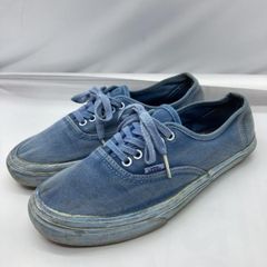 VANS オーセンティック CA オーバーウォッシュド ブルー 27.0cm - メルカリ