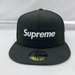 【中古】SUPREME MLB Teams Box Logo New Era サイズ58.7cm ブラック ホワイトソックス シュプリーム[19][240019525829]