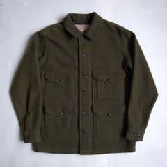 【雰囲気抜群】FILSON【ダブルマッキーノ クルーザー ジャケット】M カーキ USA製 フィルソン 26020806