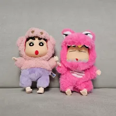 2種セット クレヨンしんちゃん ラブブ キーホルダー クレヨンしんちゃん ぬいぐるみ (ブリブリ ワニヤマ)