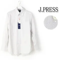 新品 J.PRESS MEN ジェイプレス  Jプレス 【PREMIUM PLEATS / 形態安定】ピンヘッド シャツ / B.D.ビジネスシャツ ドレスシャツ 41-85 /42-86