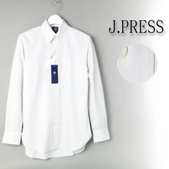 メンズ J.PRESS 長袖ボタンダウンシャツ 白 41-85 L 未使用 - メルカリ