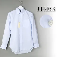 新品 J.PRESS MEN ジェイプレス  Jプレス 【PREMIUM PLEATS / 形態安定】スーピマコットン ドレスシャツ / B.D.ビジネスシャツ ドレスシャツ 37-82 / 41-85