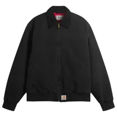 カーハート メンズ アウター ジャケット・ブルゾン Carhartt WIP OG Santa Fe Jacket Black Grind Wash ブラック
