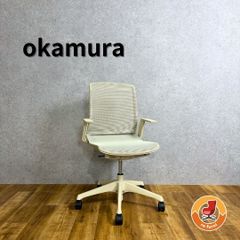 OKAMURA オカムラ シナーラ オフィスチェア 椅子 ホワイト グレー
