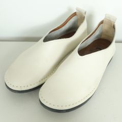 ✨美品✨あしながおじさん Lカットシューズ スリッポン レザー - メルカリ
