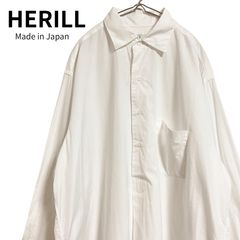 HERILL ヘリル スビンコットン 白シャツ Sサイズ - メルカリ