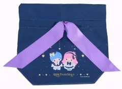 【中古】バッグ リトルツインスターズ ギフトポーチ 「Happyくじ Sanrio characters Holiday Collection」 C賞