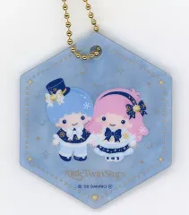 【中古】キーホルダー リトルツインスターズ アクリルチャーム 「Happyくじ Sanrio characters Holiday Collection」 E賞