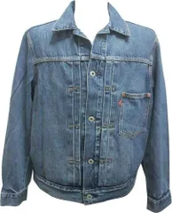 ジージャン デニムジャケット TYPE1 Levi's　リーバイス 中古加工色 A3174-0004　L寸(Lwvi'sM寸)、XL寸(Levi's L寸)