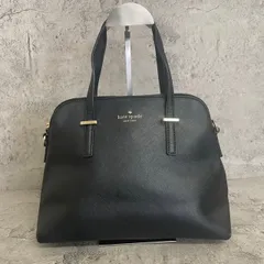 極美品　kate spade new york　ケイトスペード　ハンドバッグ　レザー　シンプル　黒　ブラック
