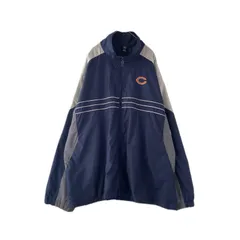 90ｓ　NFL　トラックジャケット　2XL　Reebok　ブルゾン　シカゴベアーズ　オーバーサイズのサムネイル