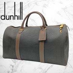 良品》dunhill ダンヒル ボストンバッグ レザー 大容量 角スレなし
