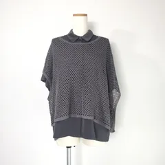 Ameri VINTAGE アメリヴィンテージ MANYWAY KNIT VEST SET SHIRT メッシュ ニット ベスト セット シャツ ブラウス 長袖