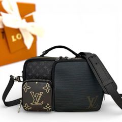 超極美品 LOUIS VUITTON ルイヴィトン タイガ リポーター ショルダー