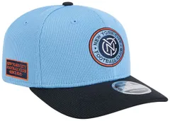 【送料無料】 ニューエラ メンズ 帽子 アクセサリー New Era Mens New York City FC 2025 2026 Light Blue Jersey Hook 9Seventy Adjustable Hat NoColor