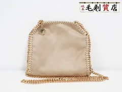 ステラマッカートニー STELLA MCCARTNEY タイニーファラベラ 391698 クリーム ゴールド ショルダー【中古】バッグ