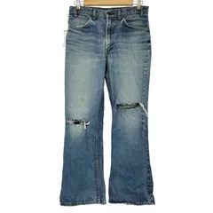 リーバイス Levis 70s 42TALON  オレンジタブ 646 ダメージ加工 ベルボトム デニムパンツ メンズ  33