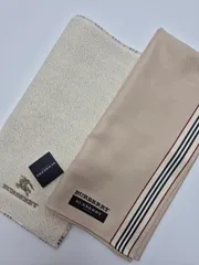 【新品】BURBERRY メンズハンカチ & タオルハンカチ セット
