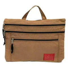 MANHATTAN PASSAGE(マンハッタンパッセージ) ハンドバッグ - ライトブラウン×黒