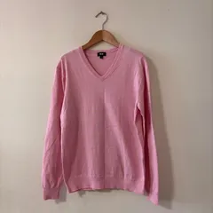 （26085）ユニクロ メンズ　コットン ニットセーター