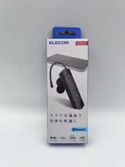 12PC5#133 エレコム ワイヤレスヘッドセット Bluetooth 片耳  LBT-HS21MPBK