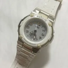 【送料無料】CASIO/カシオ/BABY-G/BGA-1100/ホワイト/電波ソーラー腕時計/動作未確認/中古品/ジャンク品扱い