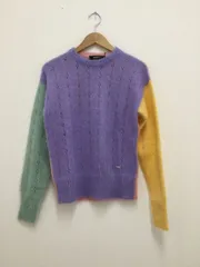 Y139[08]Y3953(トップス) DSQUARED2 　モヘヤレースニット　サイズXS 目立った傷や汚れなし 3/4出品