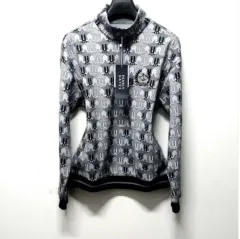 パーリーゲイツ 機能性 ゴルフ スパンデックス ジップアップシャツ (正規品 新品)