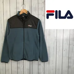 FILA フィラ ブルゾン アウター マイクロフリース 切り替えスタンドジャケット フルジップブルゾン