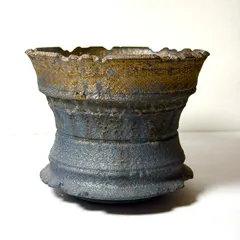 口径 13.5cm植木鉢多肉塊根観葉植物ハンドメイド陶器陶芸アカベサボテンコーデックス グラキリス パキプス アガベ