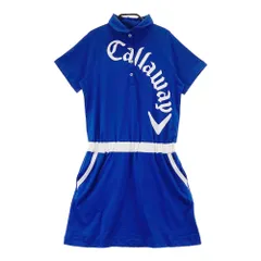 サイズ：M CALLAWAY キャロウェイ  半袖ワンピース  ブルー系 [240101640357] ゴルフウェア レディース ストスト