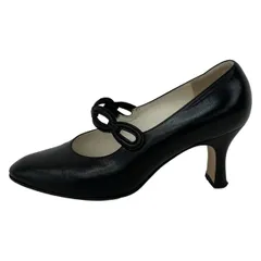 銀座ヨシノヤ/Yoshinoya(ギンザヨシノヤ) パンプス 22 レディース - 黒 レザー