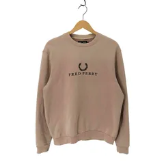 フレッドペリー FRED PERRY EMBROIDERED SWEATSHIRT レディース import：M 